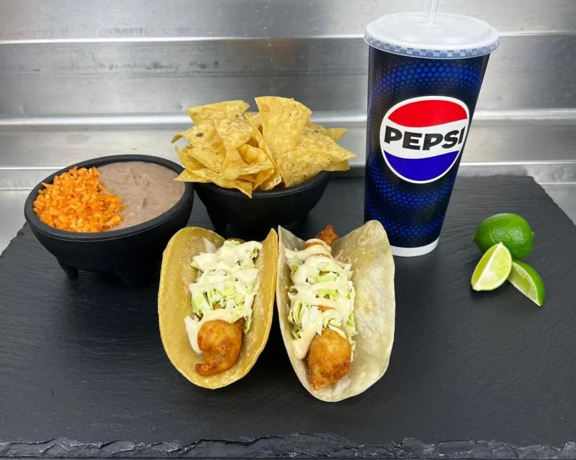 2 Fish Taco combo
